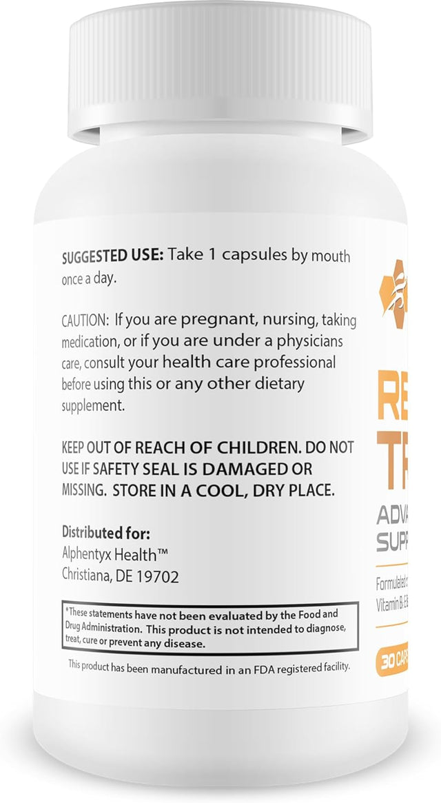 Nootropic by Alphentyx Health Replenish TRT - Brain Booster for Memory, Clarity and Focus.