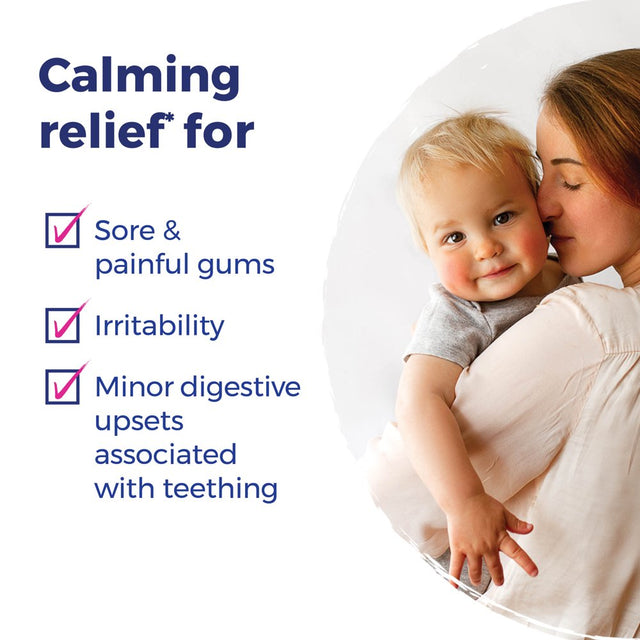 Boiron Camilia Teething Drops for Daytime and Nighttime Relief of Painful or Swollen Gums and Irritability in Babies, Irritability, 30 Single Liquid Doses