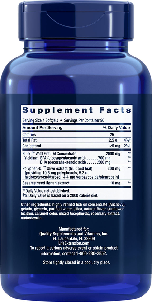 Life Extension Super Omega-3, 360 Softgels