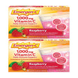 Emergen-C Vitamin C Fizzy Drink Mix Raspberry 1000 Mg 30 Packets Pack of 2