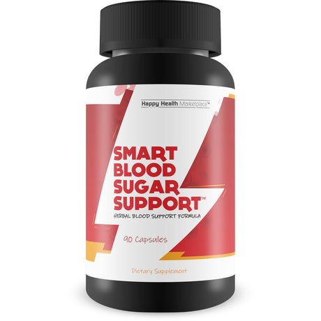 Smart Blood Sugar Support - Blood Sugar Support Supplement & Herbal Blood Support Formula - Balanced Sugar Support Healthy Blood Blend - Blood Health