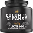 Colon 15 Cleanse Gentle Colon Cleanse for Digestive Health & Gut Flora 1,075Mg