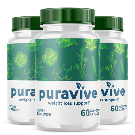 (3 Pack) Puravive - Keto Weight Loss Formula - Energy & Focus Boosting Dietary Supplements for Weight Management & Metabolism - Advanced Fat Burn Raspberry Ketones Pills - 180 Capsules