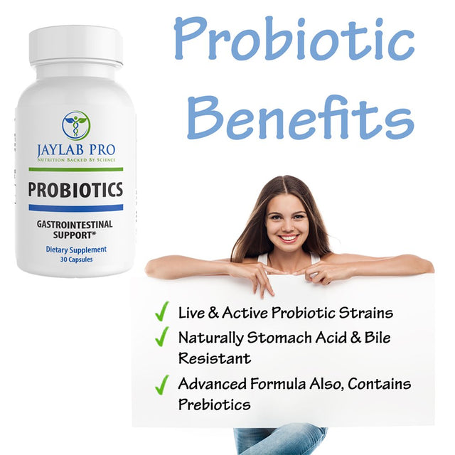 Jaylab Pro Probiotics Supplement