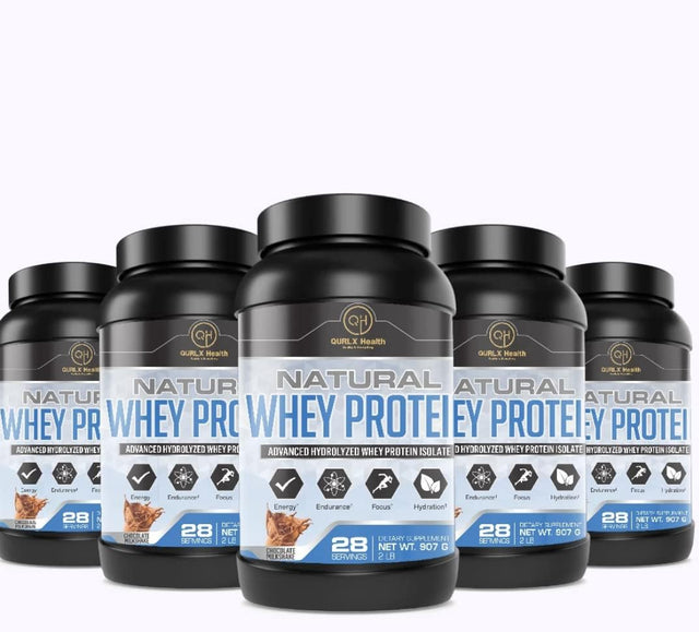 QURLX Natural Chocolate Whey Protein