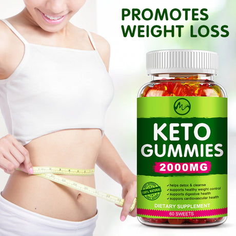 (1 Pack) Minch Keto Gummies - Supplement for Weight Loss - Energy & Focus Boosting Dietary Supplements for Weight Management & Metabolism - Fat Burn - 60 Gummies