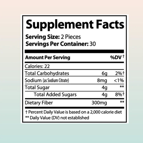 Delicious Fiber Gummies for Optimal Digestive Health | 2-Pack