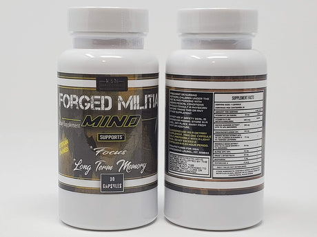 K&N Impressions Forged Militia Mind Nootropics That Support Memory and Focus - 30 Capsules