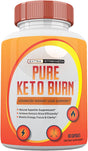 Pure Keto Burn Pills for Men and Women, Pure Keto Burn BHB Weight Management Supplement, 60 Count, 1 Month Supply