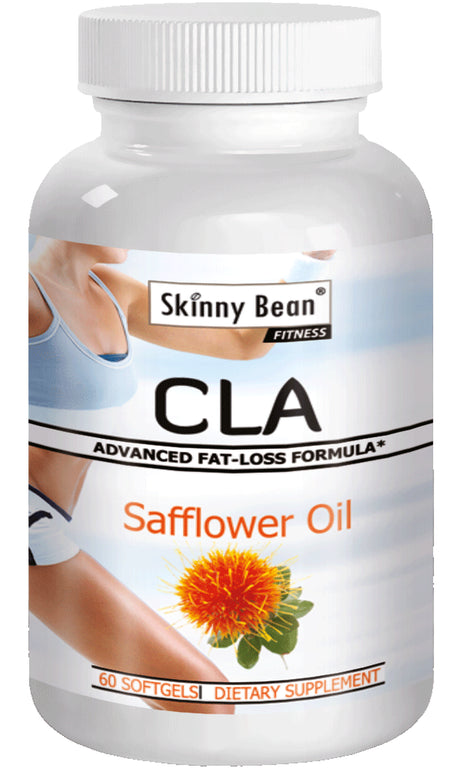 CLA Diet Pills CLA for Women - BMI Lowering Safflower Oil by Skinny Bean