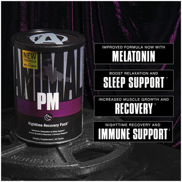 Universal Nutrition Animal PM Sleep Support Supplement - 30 Servings