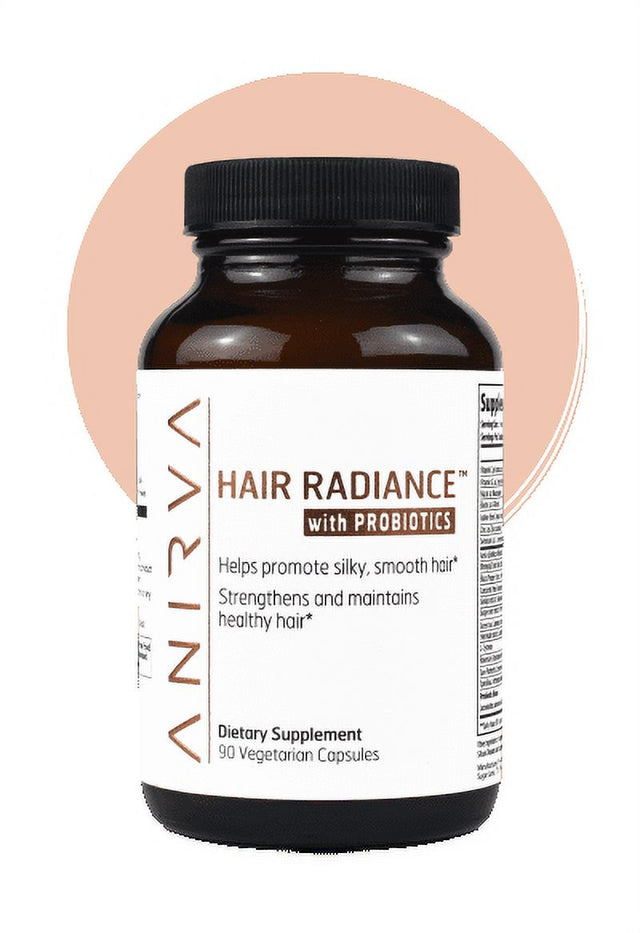 Hair Radiance with Probiotics by Anirva- Hair Growth Supplement