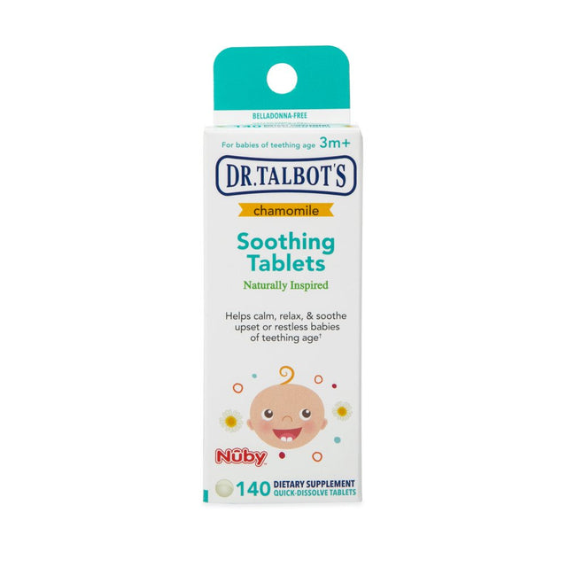 Dr. Talbot'S Chamomile Soothing Tablets for Teething Infants, Herbal Supplement, 140 Count