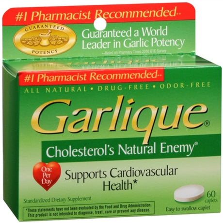 Garlique Caplets 60 Tablets (Pack of 2)