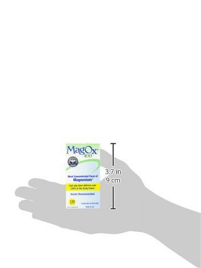 Mag-Ox 400 Magnesium Supplement 120 Tablets 2 Pack