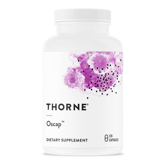 Thorne Advanced Bone Support‡, (Formerly Oscap), Bone Health Supplement with Calcium and Vitamin D, 120 Capsules