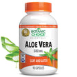 Botanic Choice Aloe Vera 500 Mg. Digestive Herbal Supplement, 90 Capsules