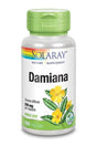 Solaray Damiana Leaf 370Mg | Traditional Womens Support for Healthy Mood, Libido, Relaxation & Glucose Levels | Non-Gmo & Vegan | 100 Vegcaps