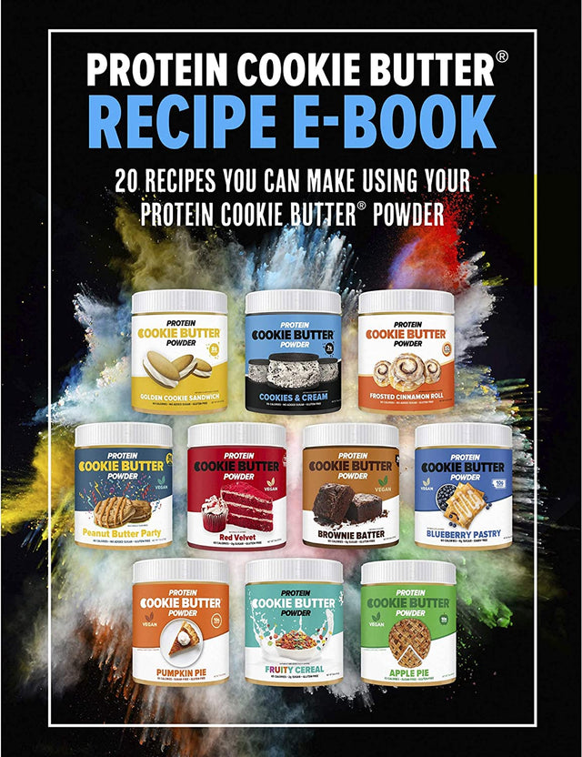 Whey Protein Cookie Butter Powder - Birthday Cake Batter | Keto-Friendly, Low Carb, No Added Sugars, Gluten-Free | Easy to Mix, Bake and Spread | 7.9Oz