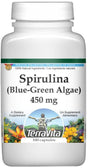 Terravita Spirulina (Blue-Green Algae) - 450 Mg, (100 Capsules, 1-Pack, Zin: 511507)