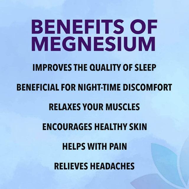 Magnesium Sleep Spray for Hair, Joint Pain, Leg Spasms, and Body Aches (8 Oz, Vanilla King)