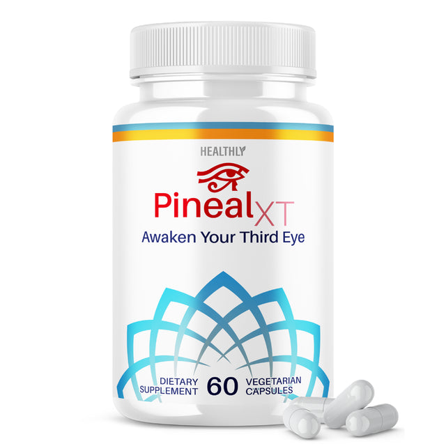 Pineal XT Gold Official Formula Brain Pills Advanced Supplement Pineal Xt Awaken Your Third Eye Supplement (60 Capsules)