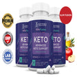 (3 Pack) Slim Fusion Keto ACV Pills 1275Mg Alternative to Gummies Dietary Supplement 180 Capsules