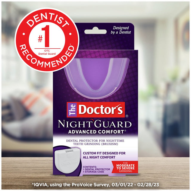 The Doctor’S Nightguard, Mouth Guard for Grinding Teeth, Dental Guard for Bruxism, Night Guard for Teeth, 1 Pack