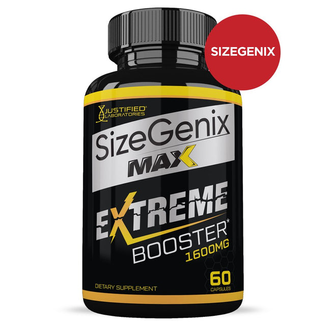 (3 Pack) Sizegenix Max Men’S Health Supplement 1600Mg 180 Capsules