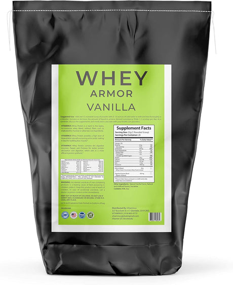 Whey Armor Vanilla Premium Whey Blend