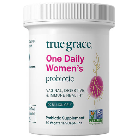 One Daily Women'S Probiotic - Digestive, Immune & Vaginal Support - 90 Billion Cfus (30 Capsules)