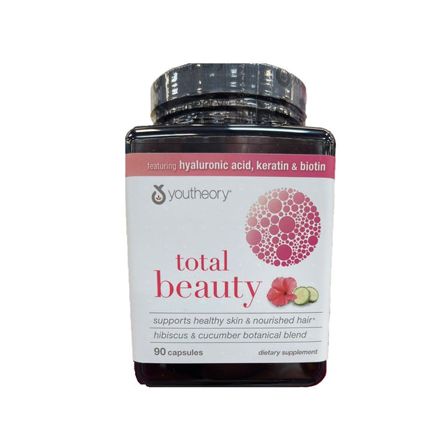 Youtheory Total Beauty, 90 Capsules