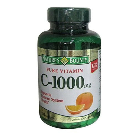 Nature'S Bounty Vitamin C, 1000Mg, 100 Caplets (Pack of 2)