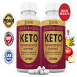 (2 Pack) Justified Laboratories Great Results Keto ACV Pills 1275Mg Dietary Supplement 120 Capsules