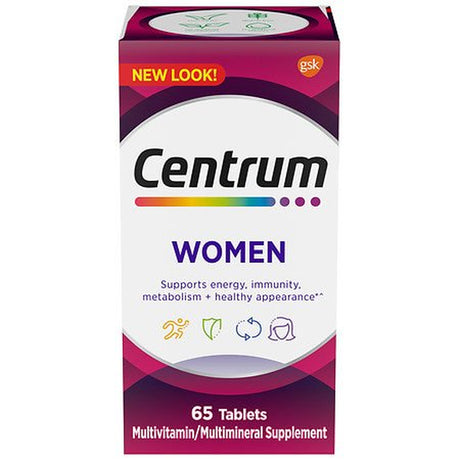 Centrum Multivitamins for Women, Multivitamin/Multimineral Supplement - 65 Count