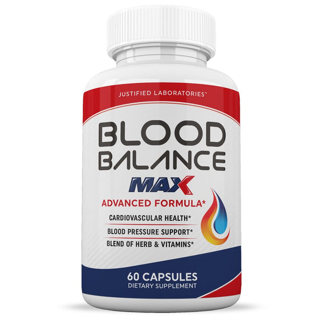 (3 Pack) Blood Balance Max Advanced Formula 1295MG 180 Capsules