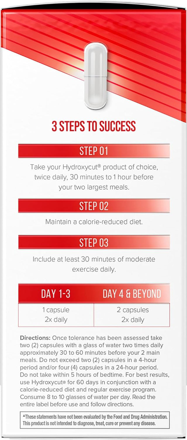 Weight Loss Pills for Women & Men Hydroxycut Original Weight Loss Supplement Pills Metabolism Booster for Weight Loss Weightloss & Energy Supplements, 72 Caps (Packaging May Vary)