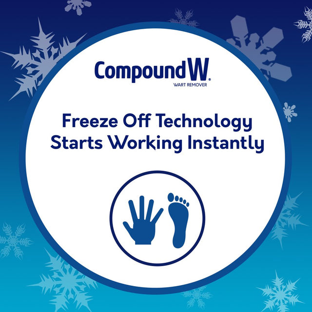 Compound W Freeze off Wart Remover, Maximum Freeze, 8 Applications