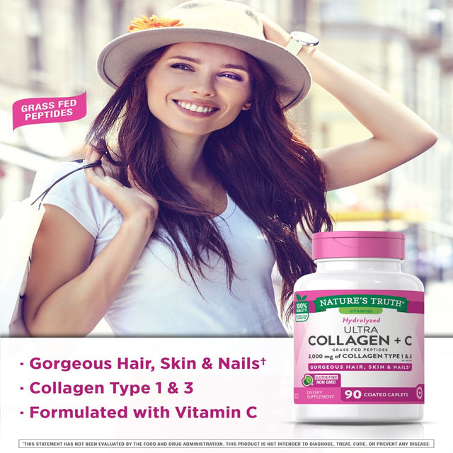 Hydrolyzed Collagen Peptides 3000Mg