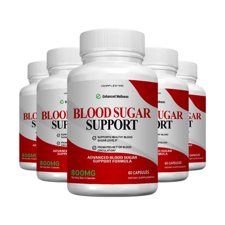 (5 Pack) Enhanced Wellness - Enhanced Wellness Capsules Supports Healthy Blood Sugar