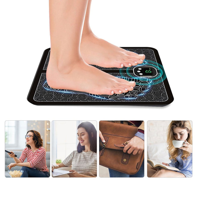 Kokovifyves Foot Massager for Neuropathy Feet, Whole Body Massager for Neuropathy, Foot Massager for Circulation and Pain Relief, for Those Who Stand and Work All Day