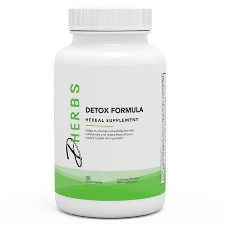 Dherbs Detox Formula, 100-Count Bottle