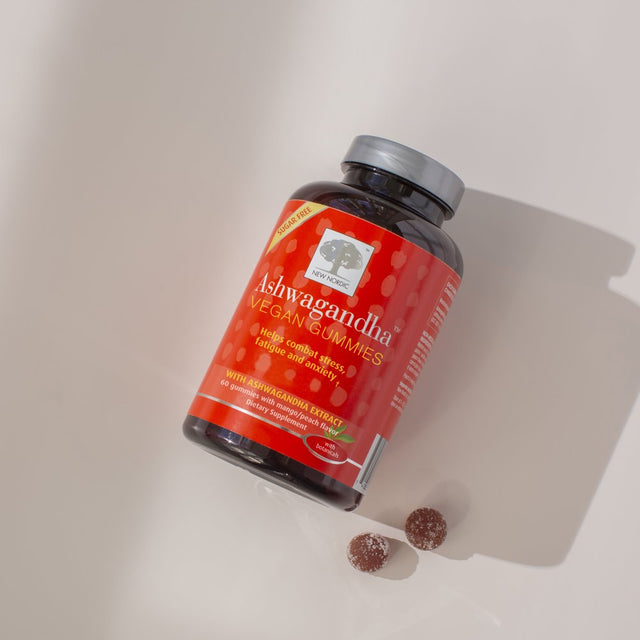 New Nordic Ashwagandha Gummy Supplement | Increase Energy & Resistance to Stress | 60 Gummies