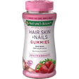 Nature'S Bounty Optimal Solutions Hair, Skin and Nails Gummies with Biotin, Strawberry Flavored 80 Ea