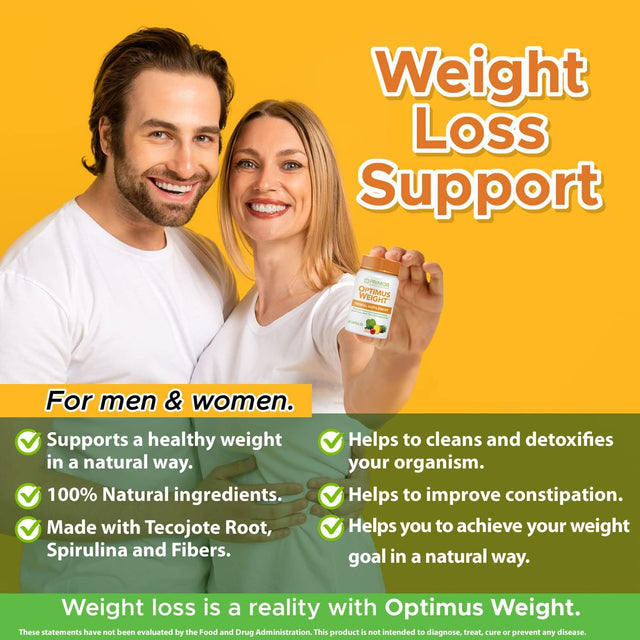 Optimus Weight - Tejocote Root Premium - Raiz De Tejocote - Herbal Supplement - Natural and Healthy Weight Loss, Detox Supplements - 60 Capsules - 1-Pack