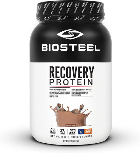 BIOSTEEL Recovery Protein plus Chocolate, 1800 GR