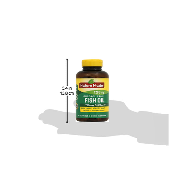 Nature Made One per Day Fish Oil 1200 Mg, 100 Count