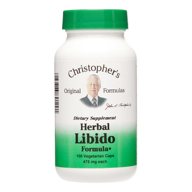 Christopher'S Original Formulas Herbal Libido, 100 Ct