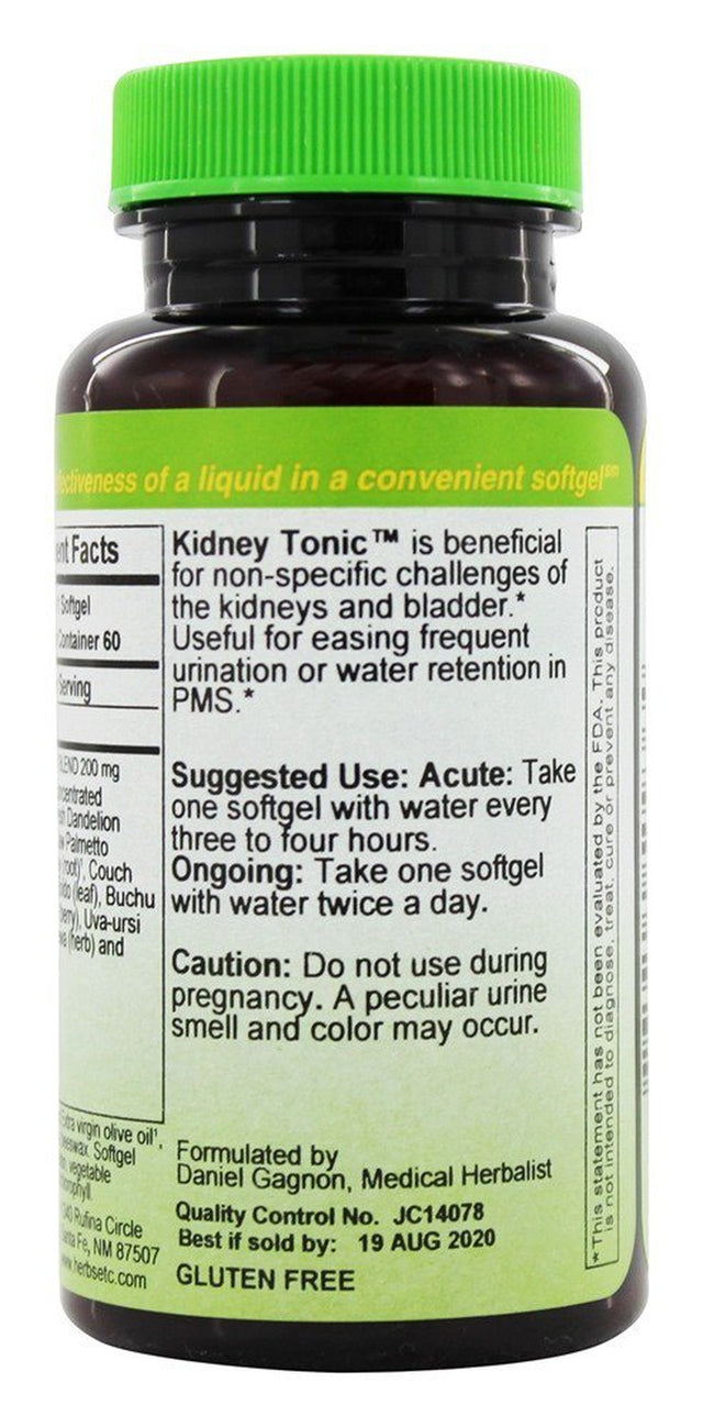 Herbs Etc. Kidney Tonic