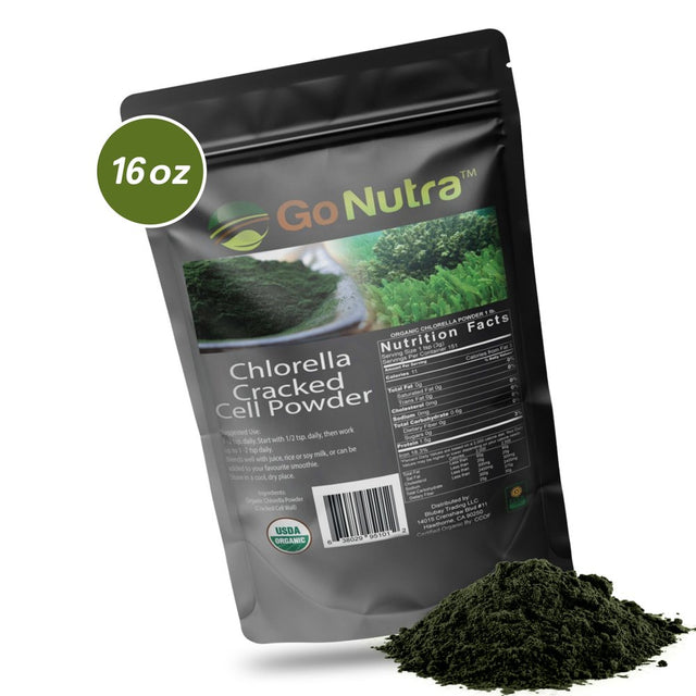 Chlorella Cracked Cell Organic 1 Lb